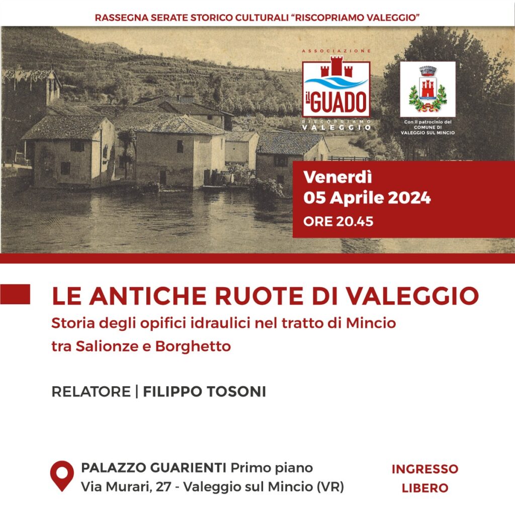 Le antiche ruote di Valeggio.